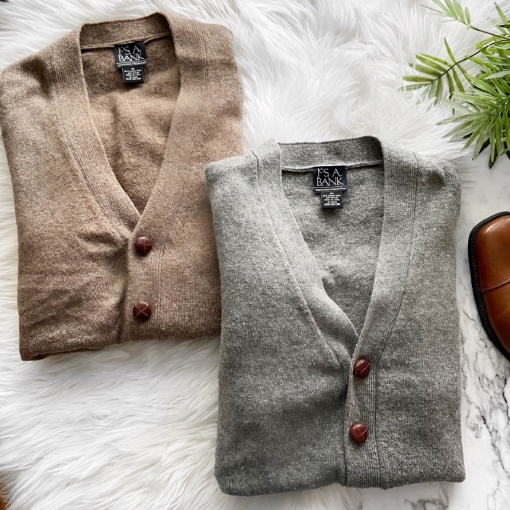 Jos. A. Bank cardigan sweaters bundle of 2